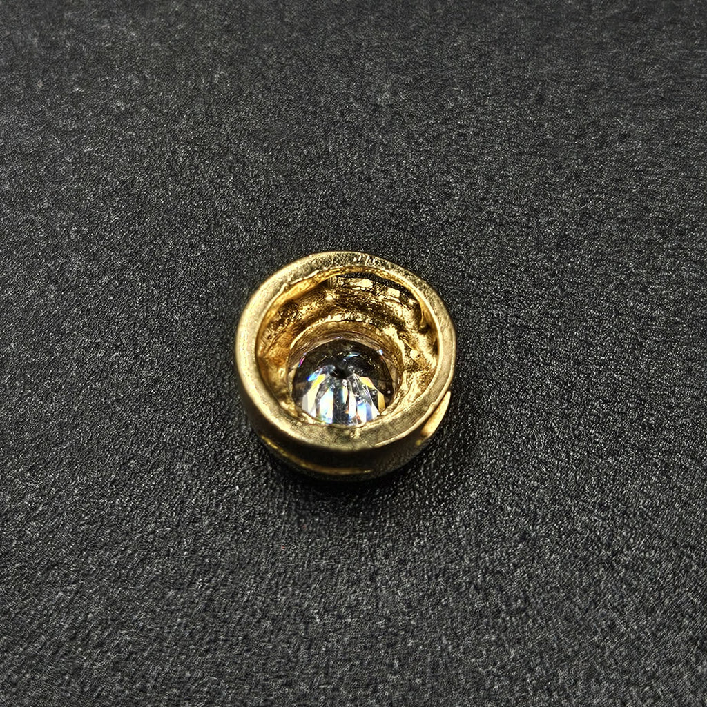 18ct Yellow Gold Cubic Zirconia Pendant