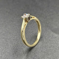 18ct Yellow Gold Diamond Band Ring