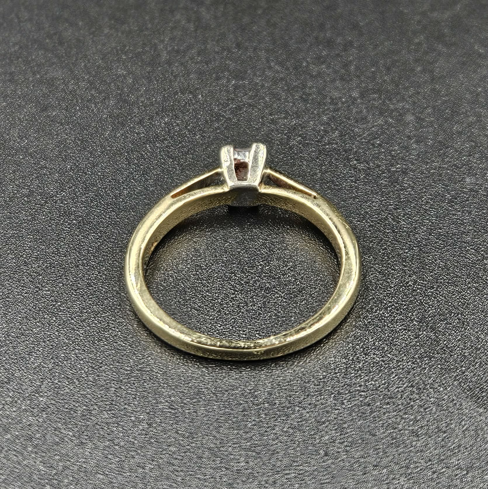 18ct Yellow Gold Diamond Band Ring
