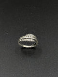 sterling silver wide band ring