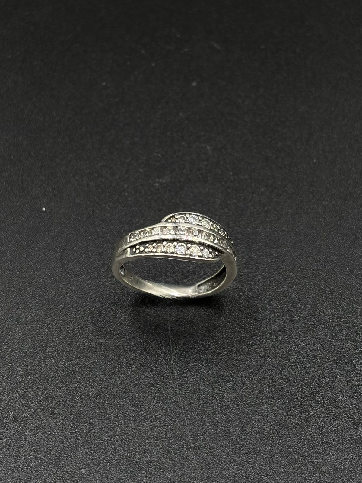 sterling silver wide band ring