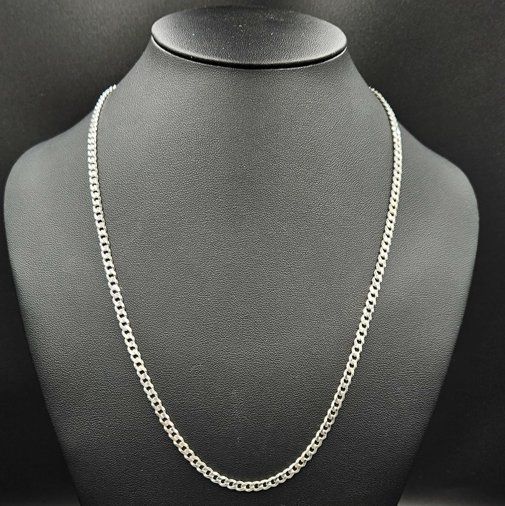 Sterling Silver 925 Curb Chain