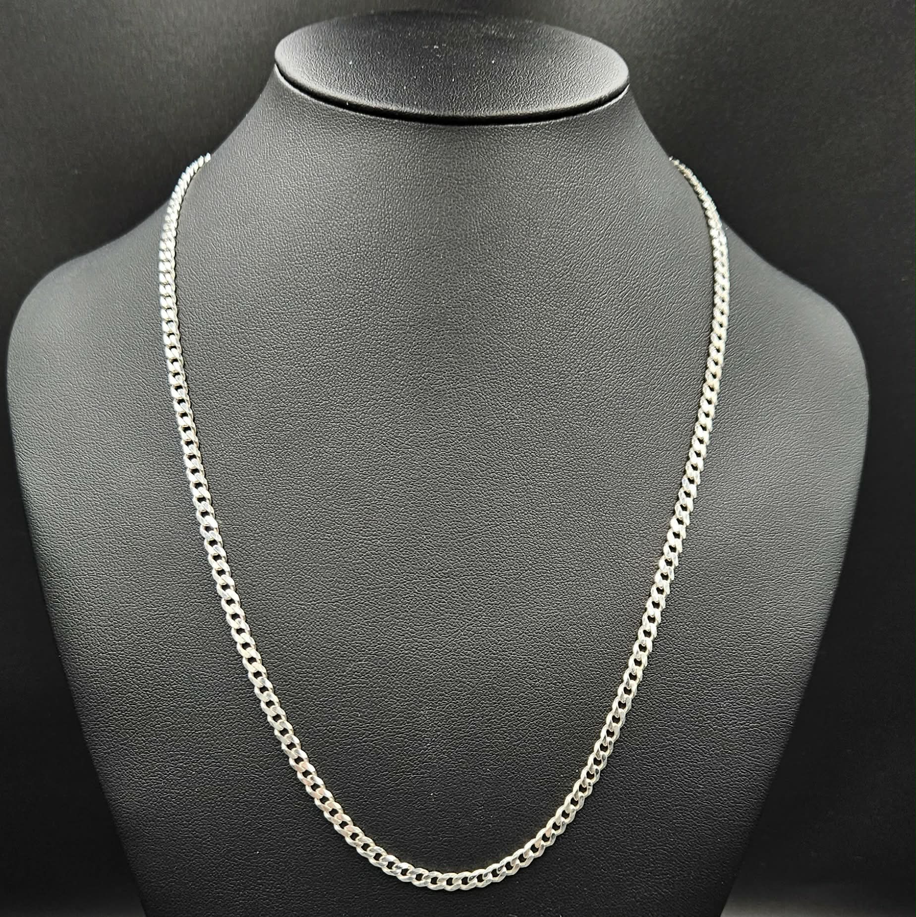 Sterling Silver 925 Curb Chain