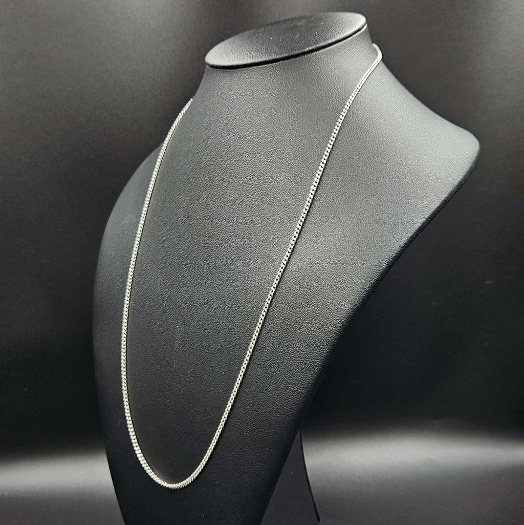 Sterling Silver 925 Curb Chain 57cm L