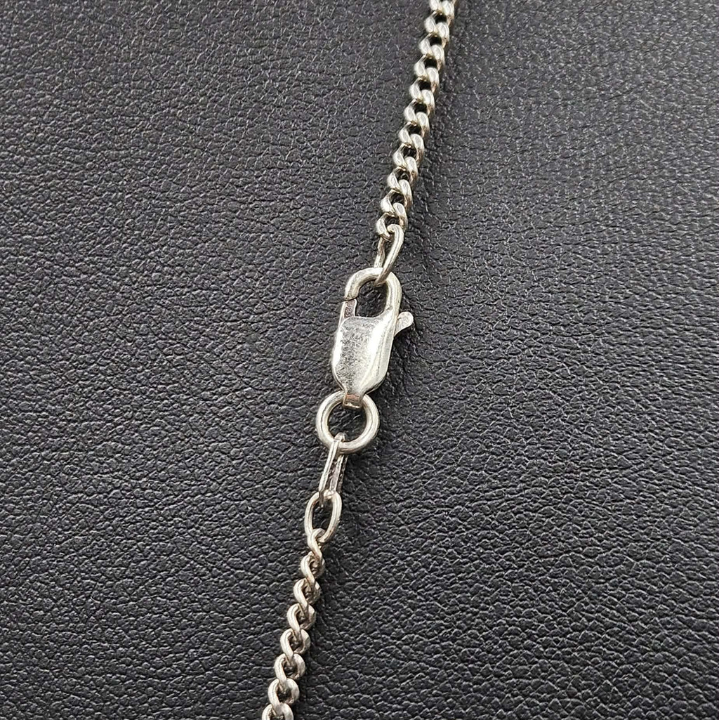 Sterling Silver 925 Curb Chain 57cm L