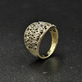 9ct Yellow Gold Diamond Ring