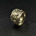 9ct Yellow Gold Ornate Ring