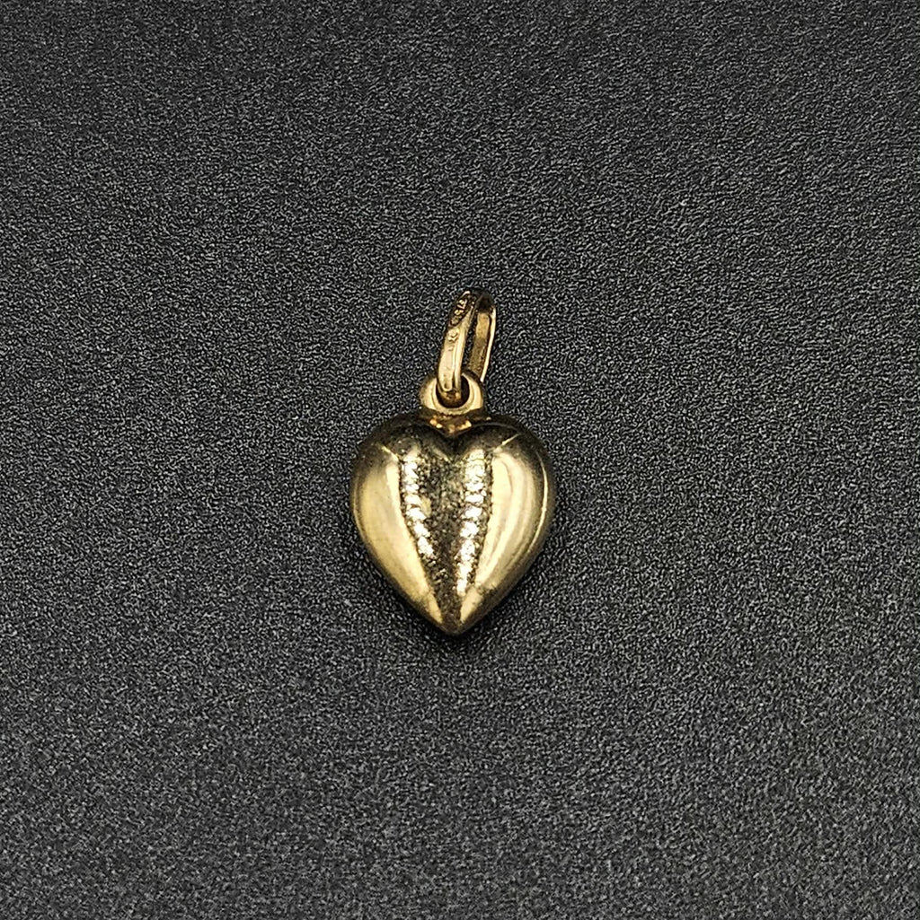 9ct Yellow Gold Heart Pendant
