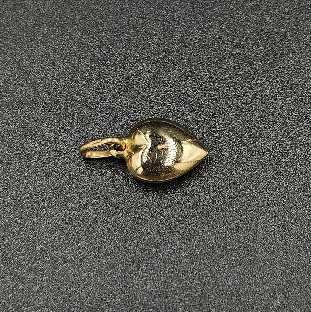 9ct Yellow Gold Heart Pendant