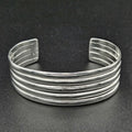 Silver Plated Adjustable Bangle