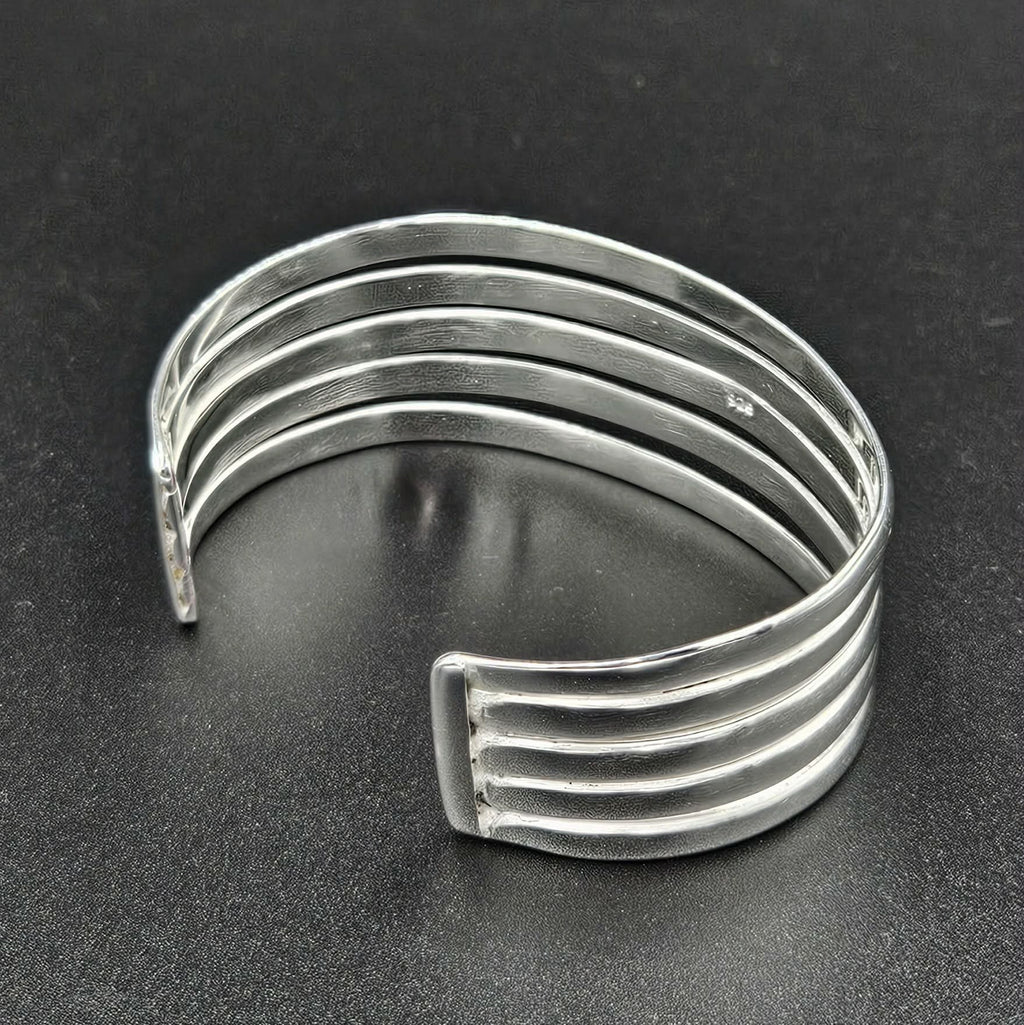 Silver Plated Adjustable Bangle