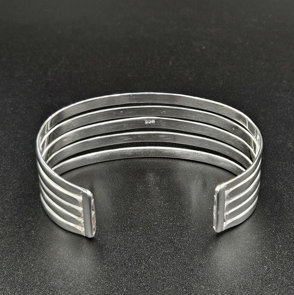 Silver Plated Adjustable Bangle