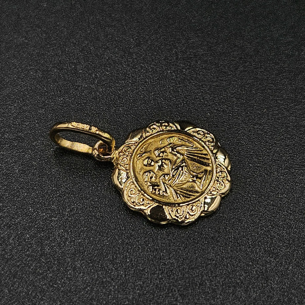 18ct Yellow Gold Angel Pendant