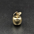 9ct Yellow Gold Apple Pendant