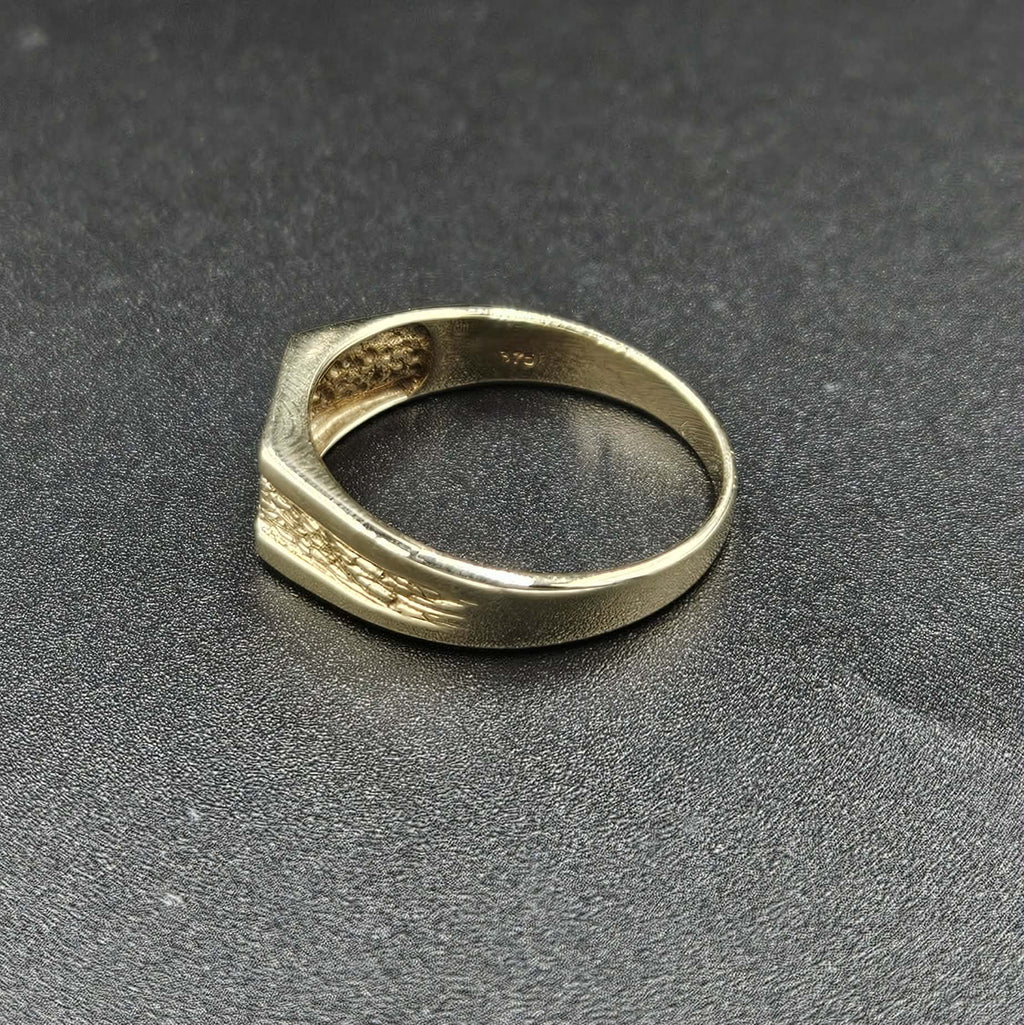 9ct Yellow Gold Vintage Grain Style Ring
