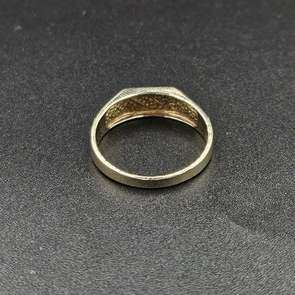 9ct Yellow Gold Vintage Grain Style Ring