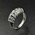 Brand New Cubic Zirconia Ring Size R