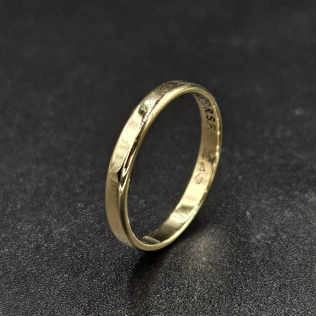 9ct Gold Wedders Band Ring