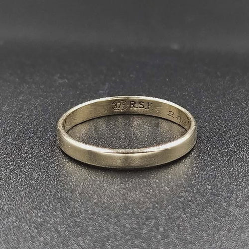 9ct Gold Wedders Band Ring
