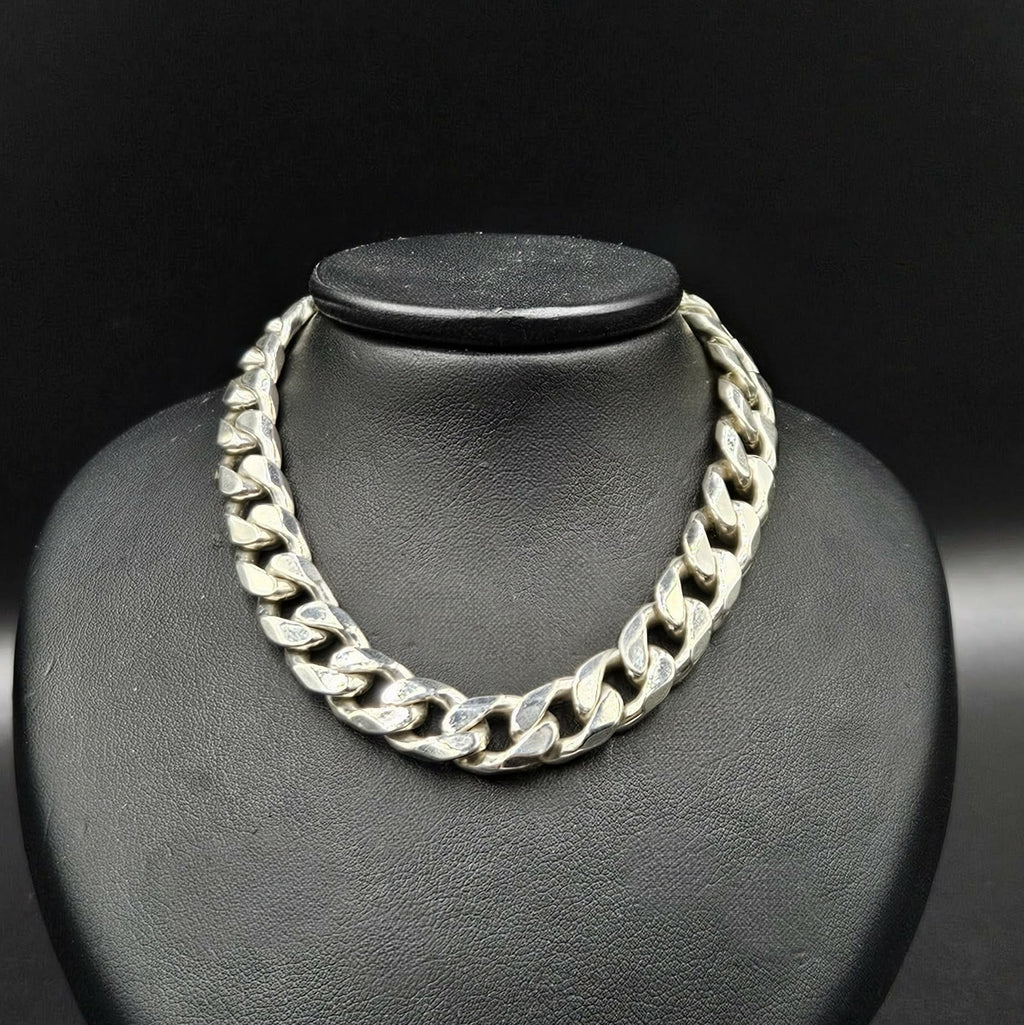 Sterling Silver Curb Style Bracelet