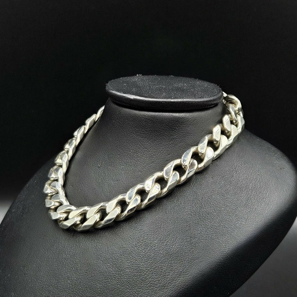 Sterling Silver Curb Style Bracelet