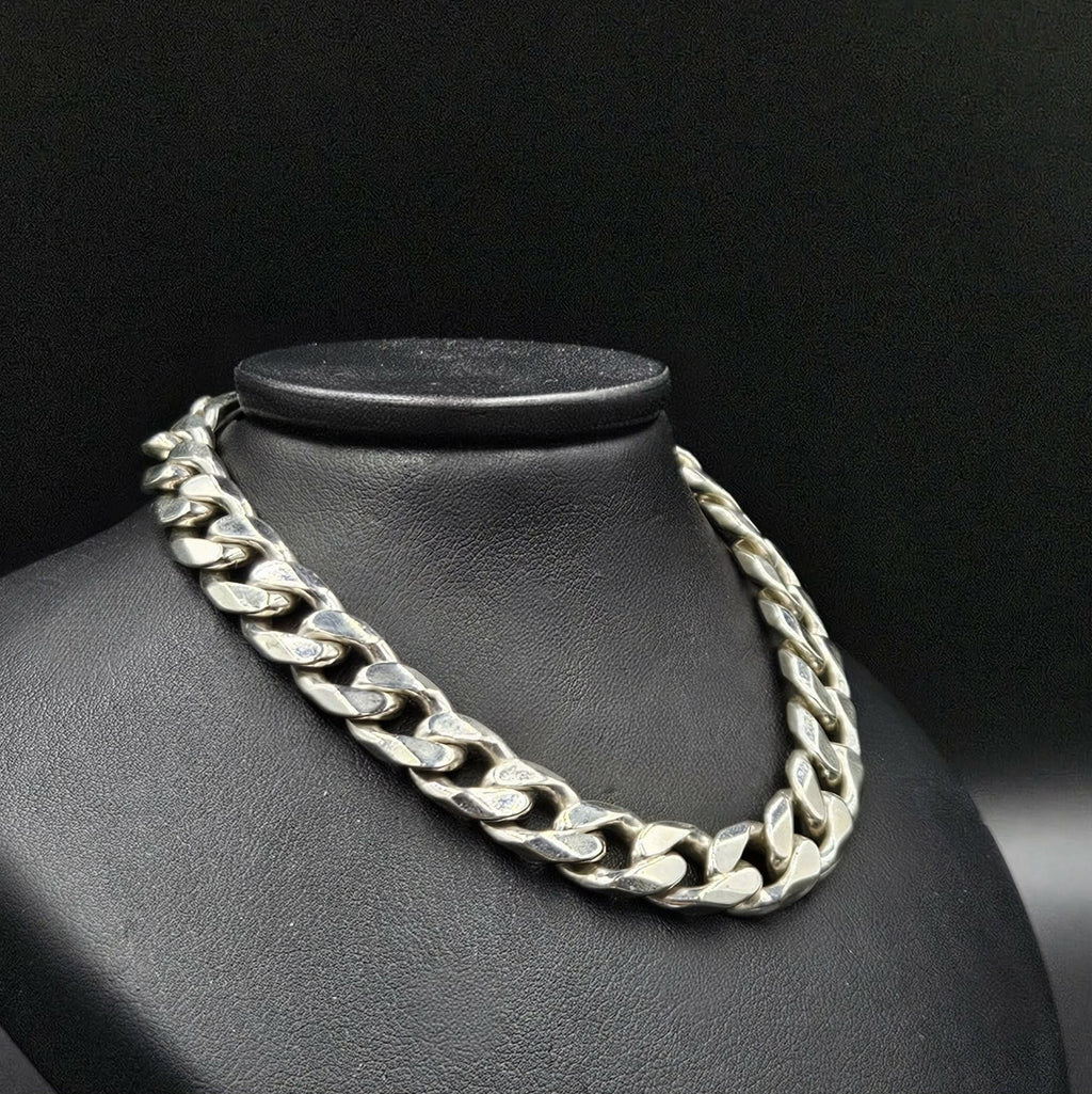 Sterling Silver Curb Style Bracelet