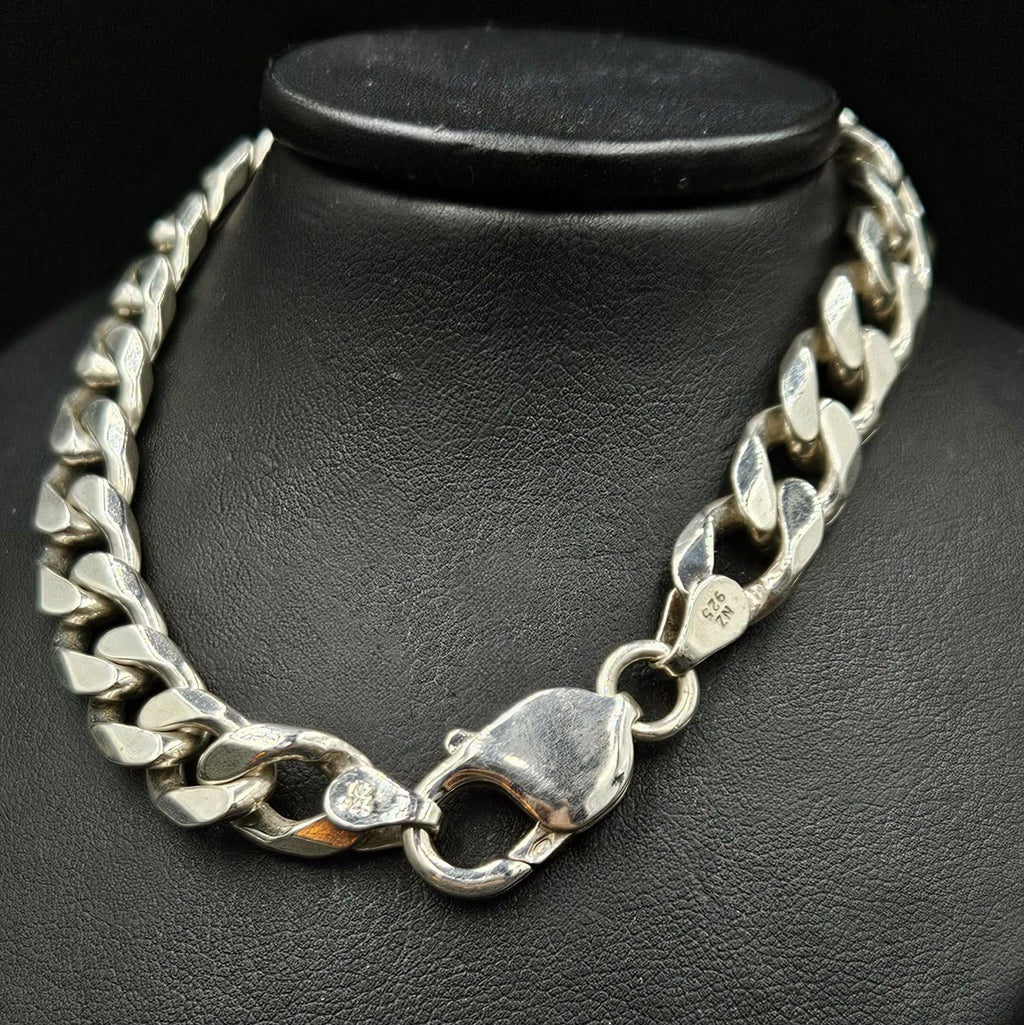 Sterling Silver Curb Style Bracelet