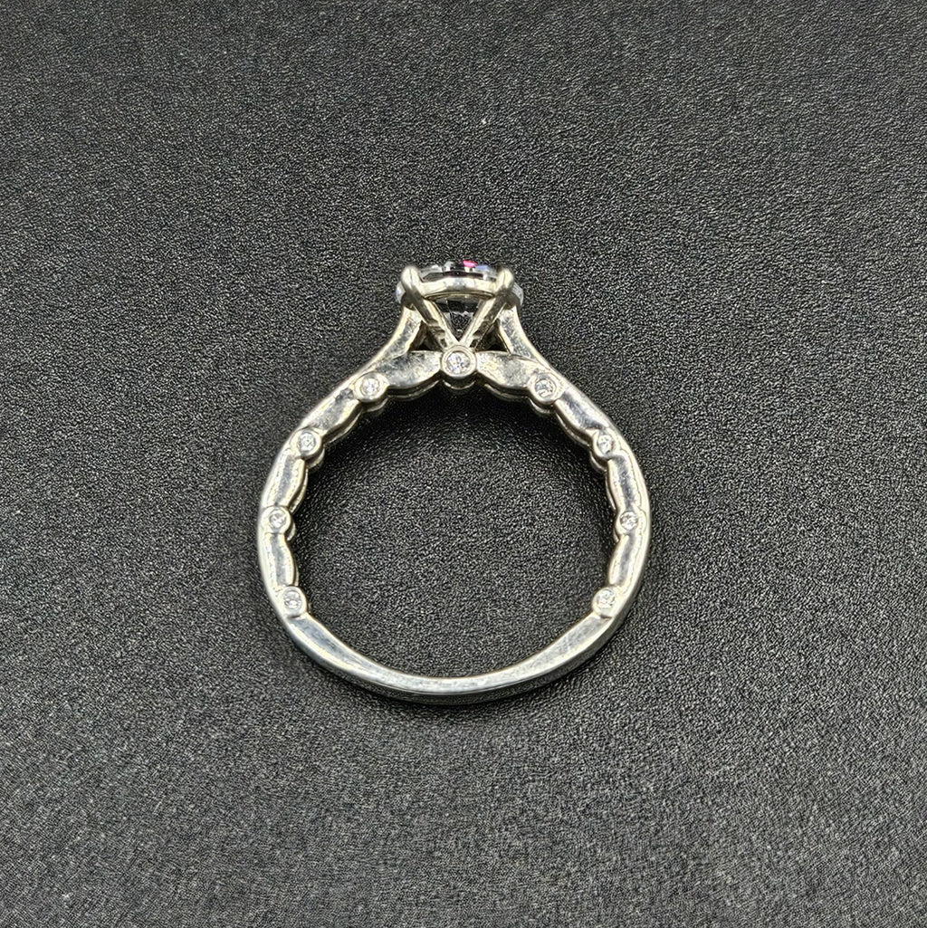 Sterling Silver Cubic Zirconia Ladies Ring