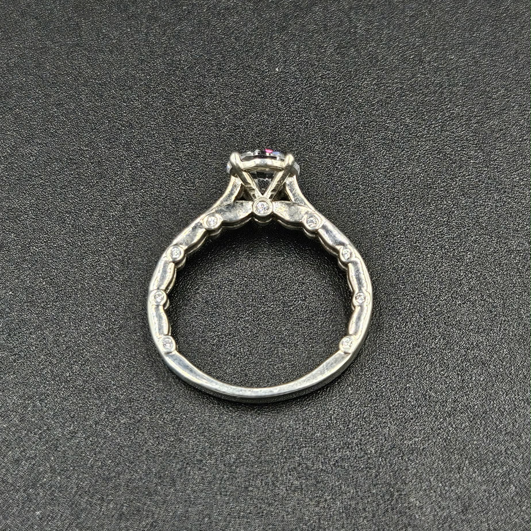 Sterling Silver Cubic Zirconia Ladies Ring