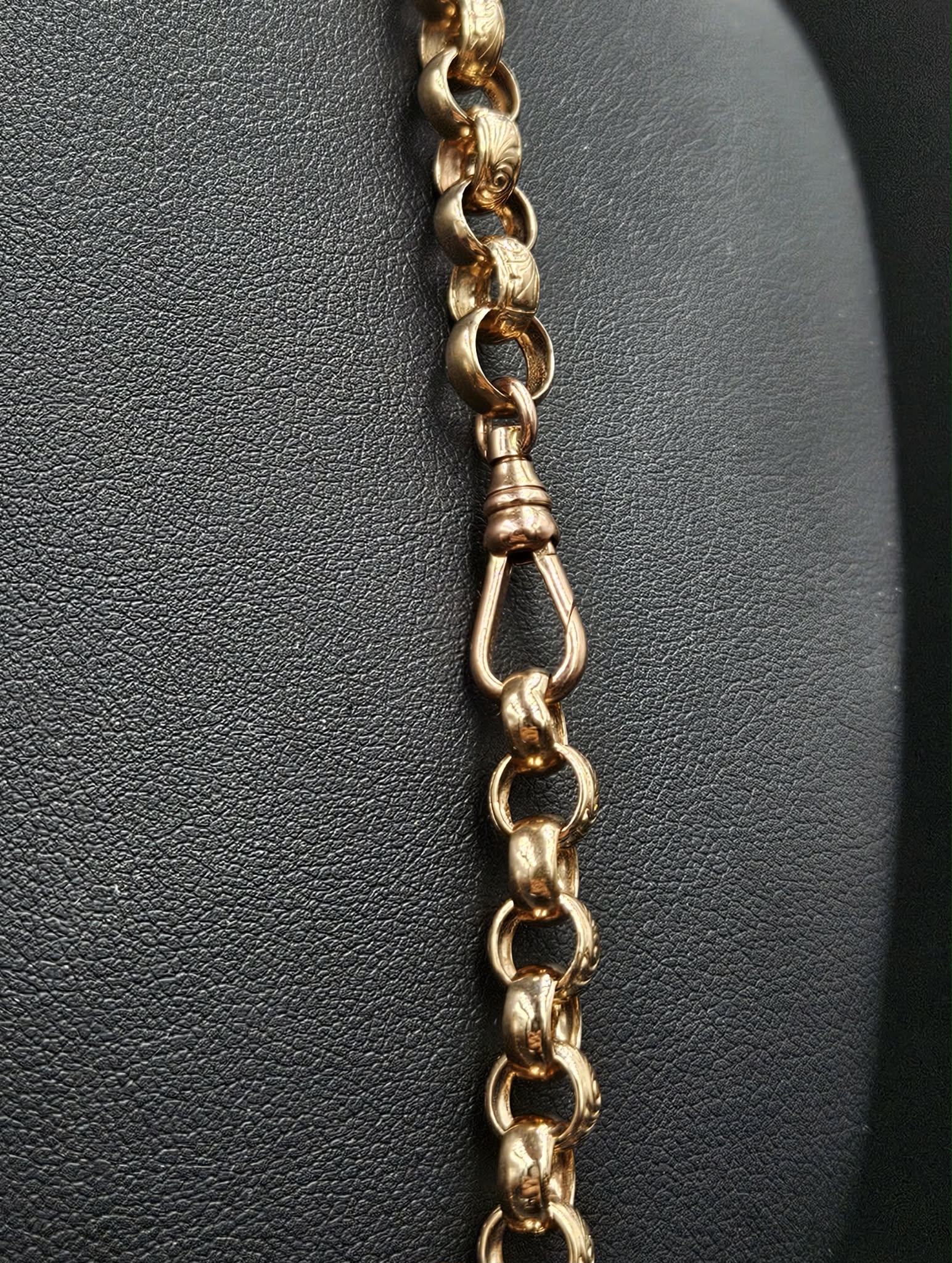 9ct Yellow Gold Belcher Style Chain