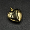 9ct Yellow Gold Heart Pendant