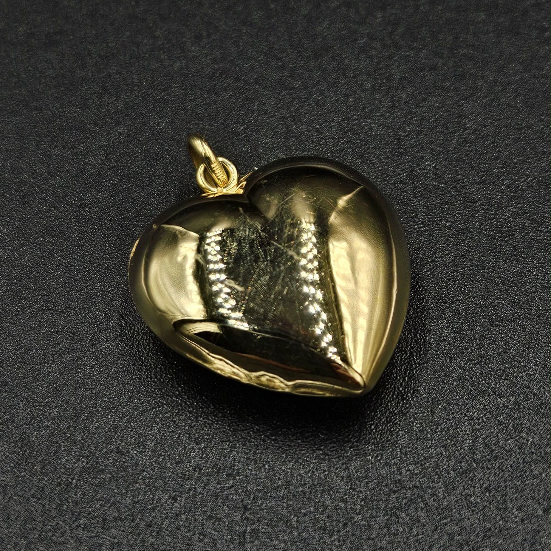 9ct Yellow Gold Heart Pendant