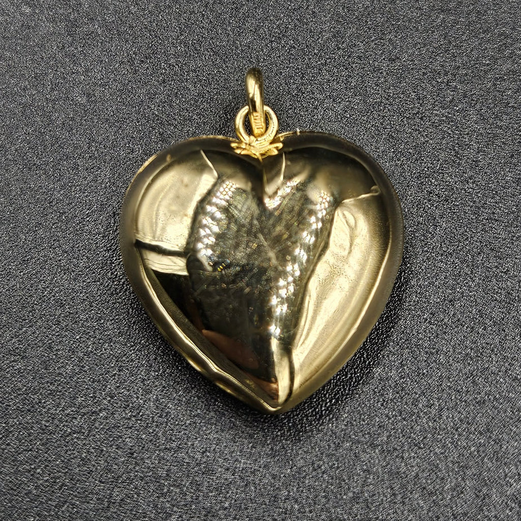 9ct Yellow Gold Heart Pendant