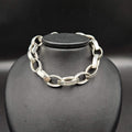Sterling Silver Bracelet Chain-Link Design