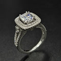 Brand New Sterling Silver Cubic Zirconia Ring R 1⁄2
