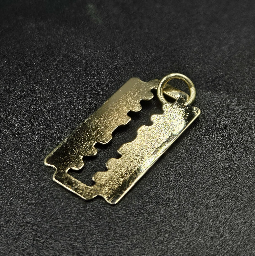 9ct Yellow Gold Blade Pendant