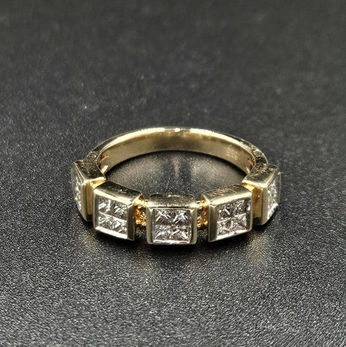 14ct Yellow Gold Diamond Ring