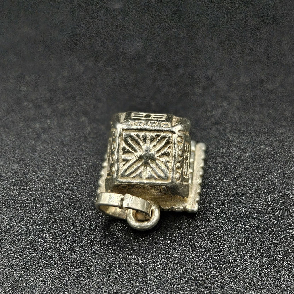 Sterling Silver Ring Box Charm