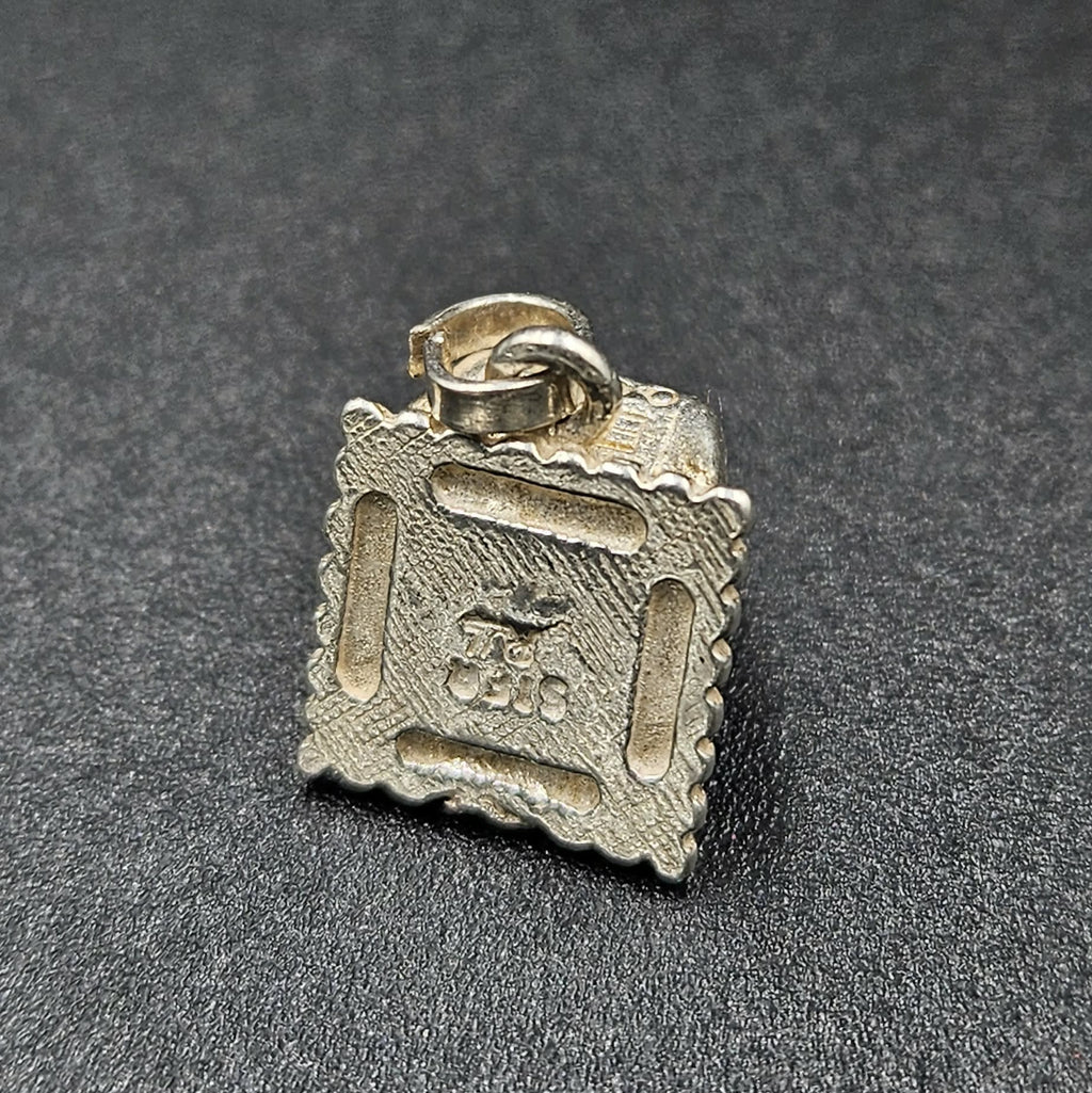 Sterling Silver Ring Box Charm