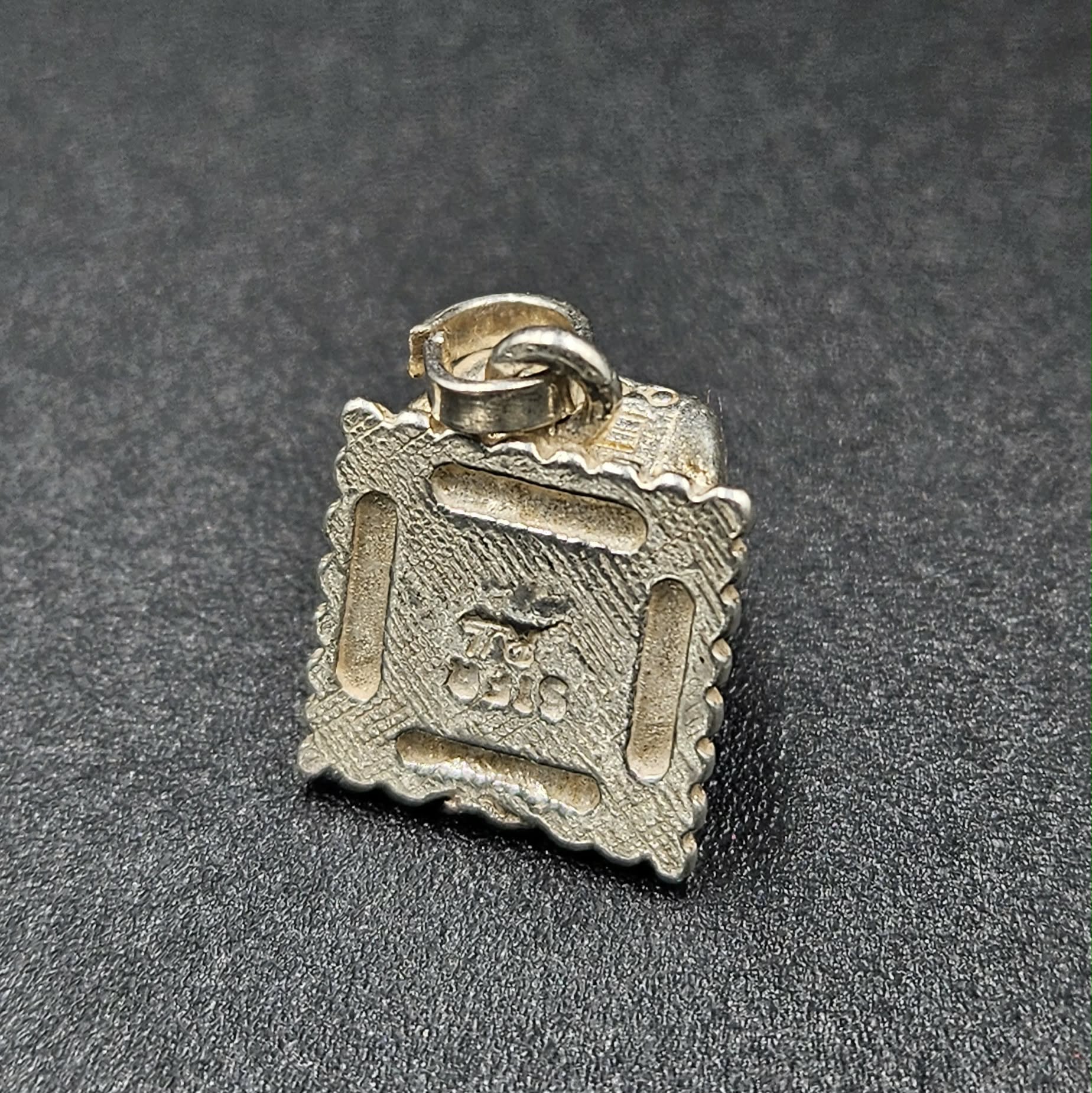Sterling Silver Ring Box Charm