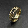 9ct Yellow gold Blue Topaz Ring
