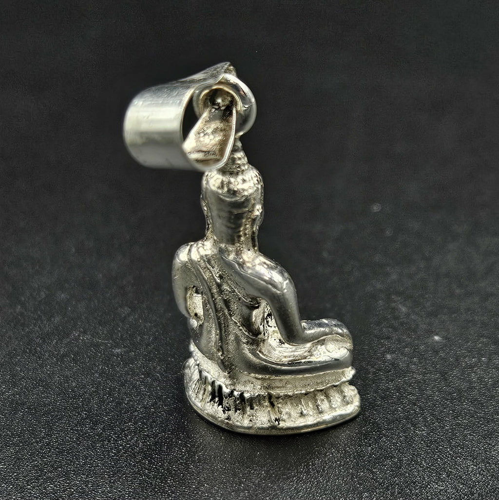 925 Silver Buddha Pendant