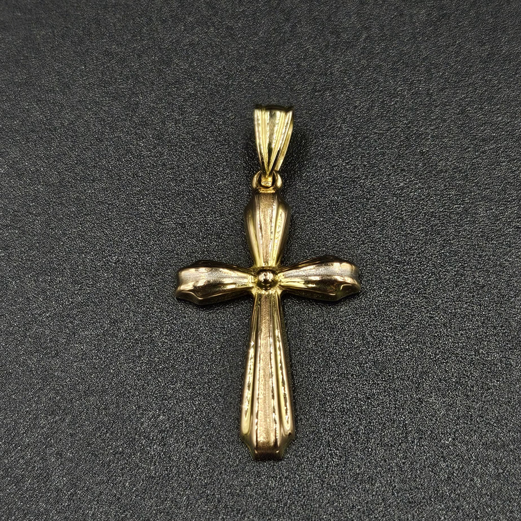 9ct Yellow Gold Cross Pendant