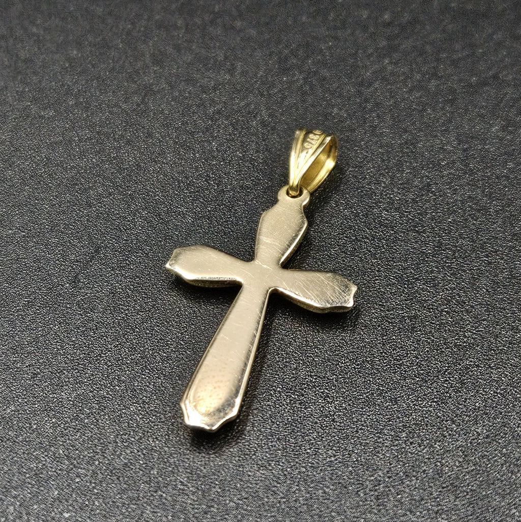 9ct Yellow Gold Cross Pendant