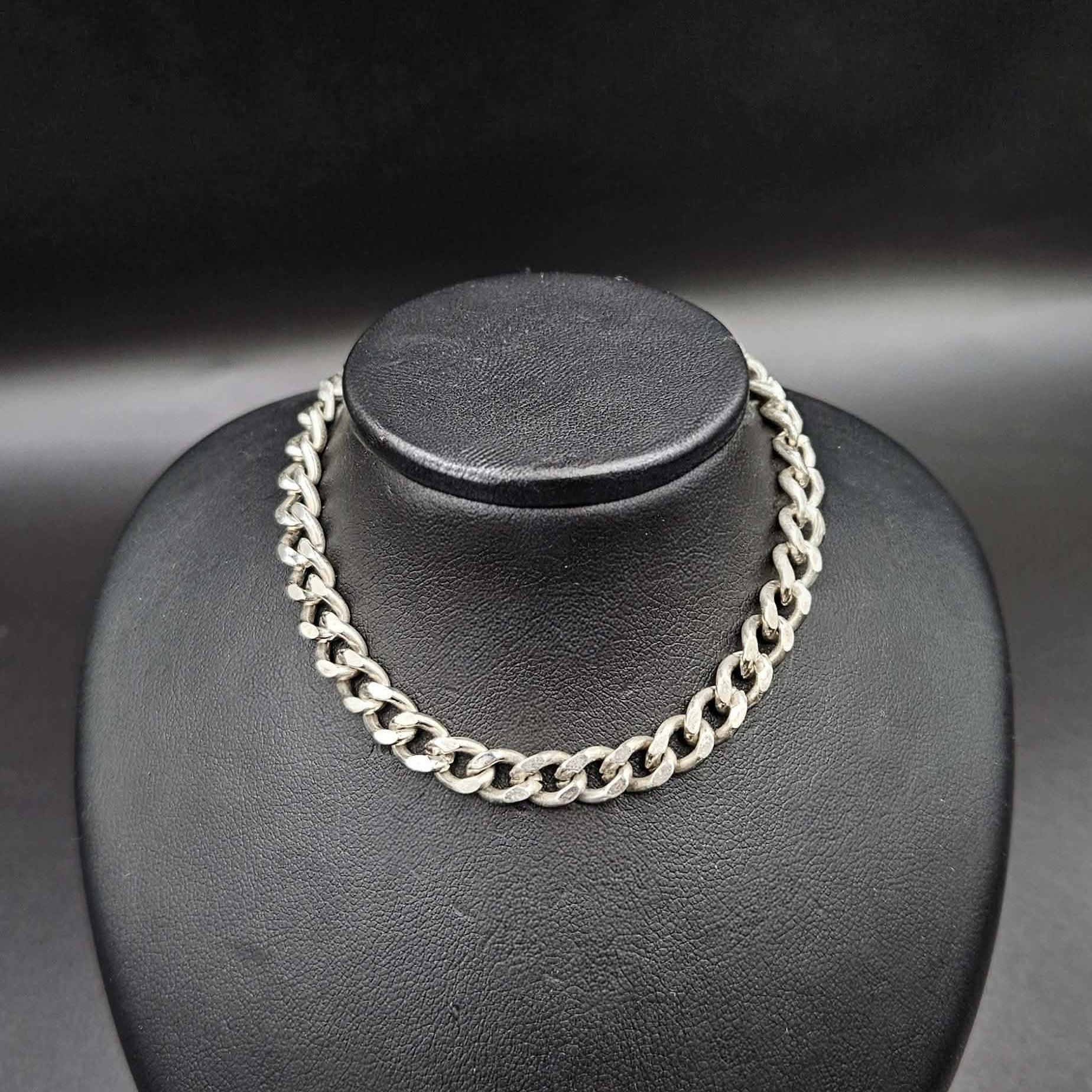 Sterling Silver Curb Style Bracelet