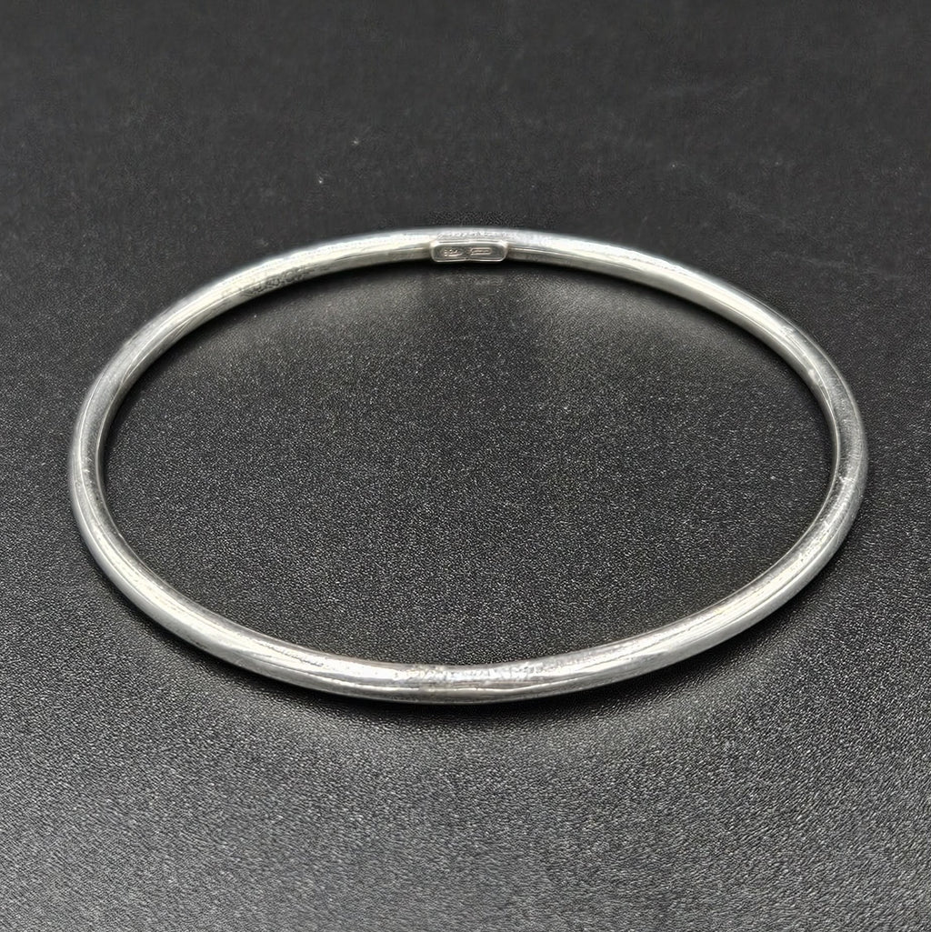 Sterling Silver Tube Bangle