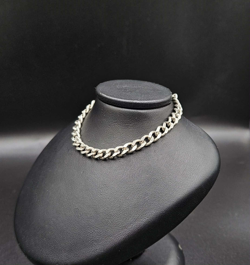 Sterling Silver Curb Style Bracelet