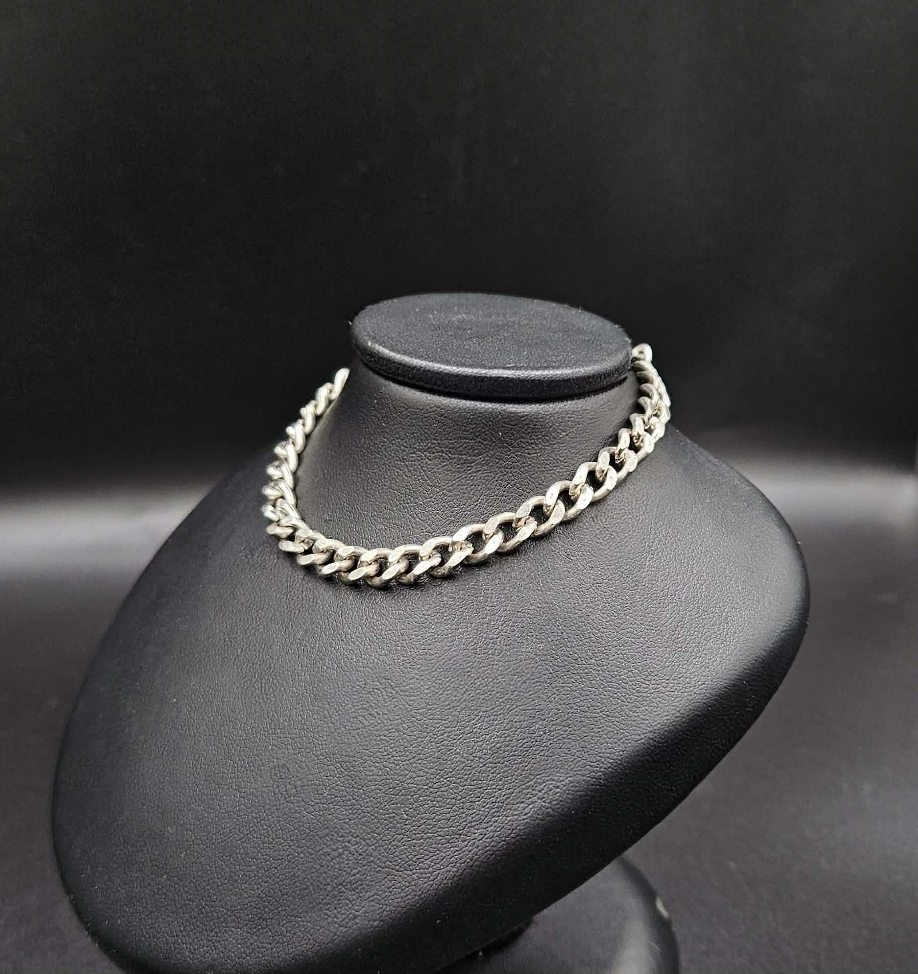 Sterling Silver Curb Style Bracelet