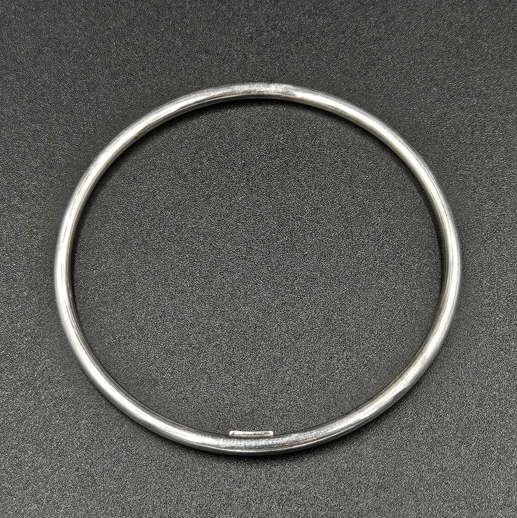 Sterling Silver Tube Bangle