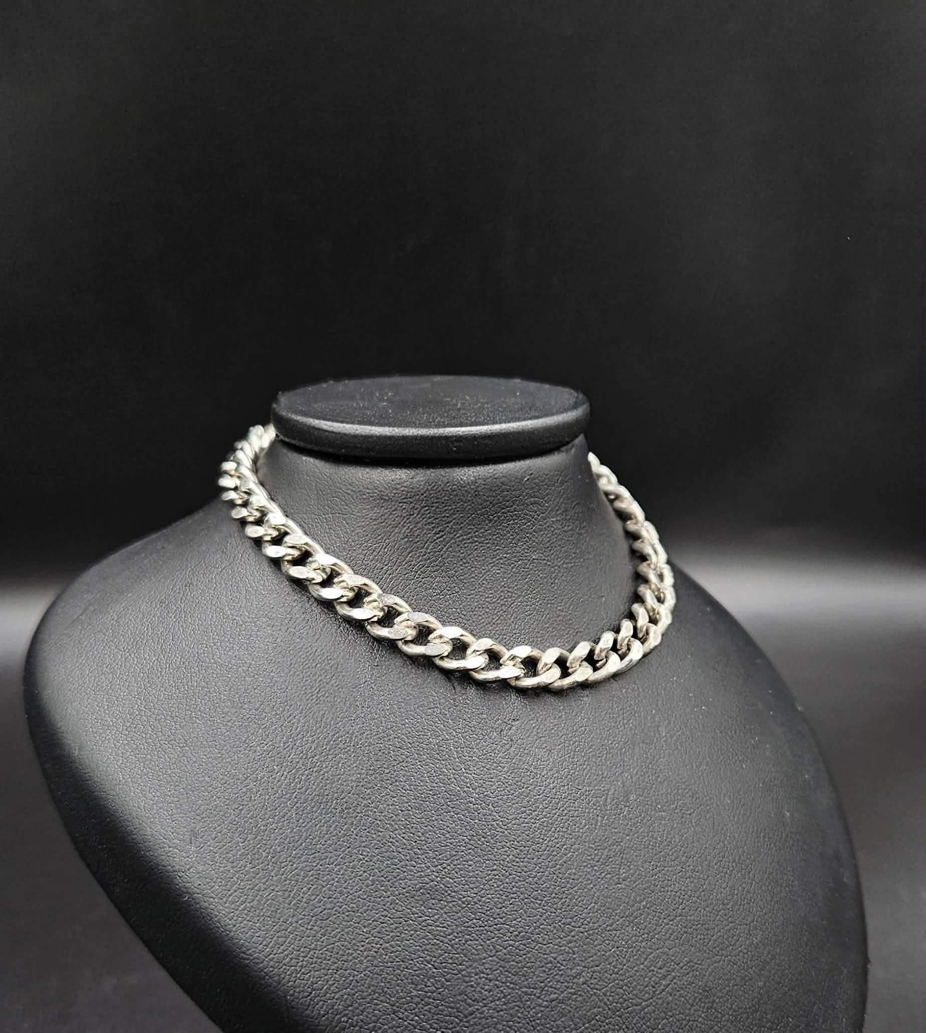 Sterling Silver Curb Style Bracelet